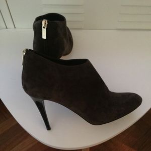 Jimmy Choo Mendez Suede Ankle Bootie, Brown